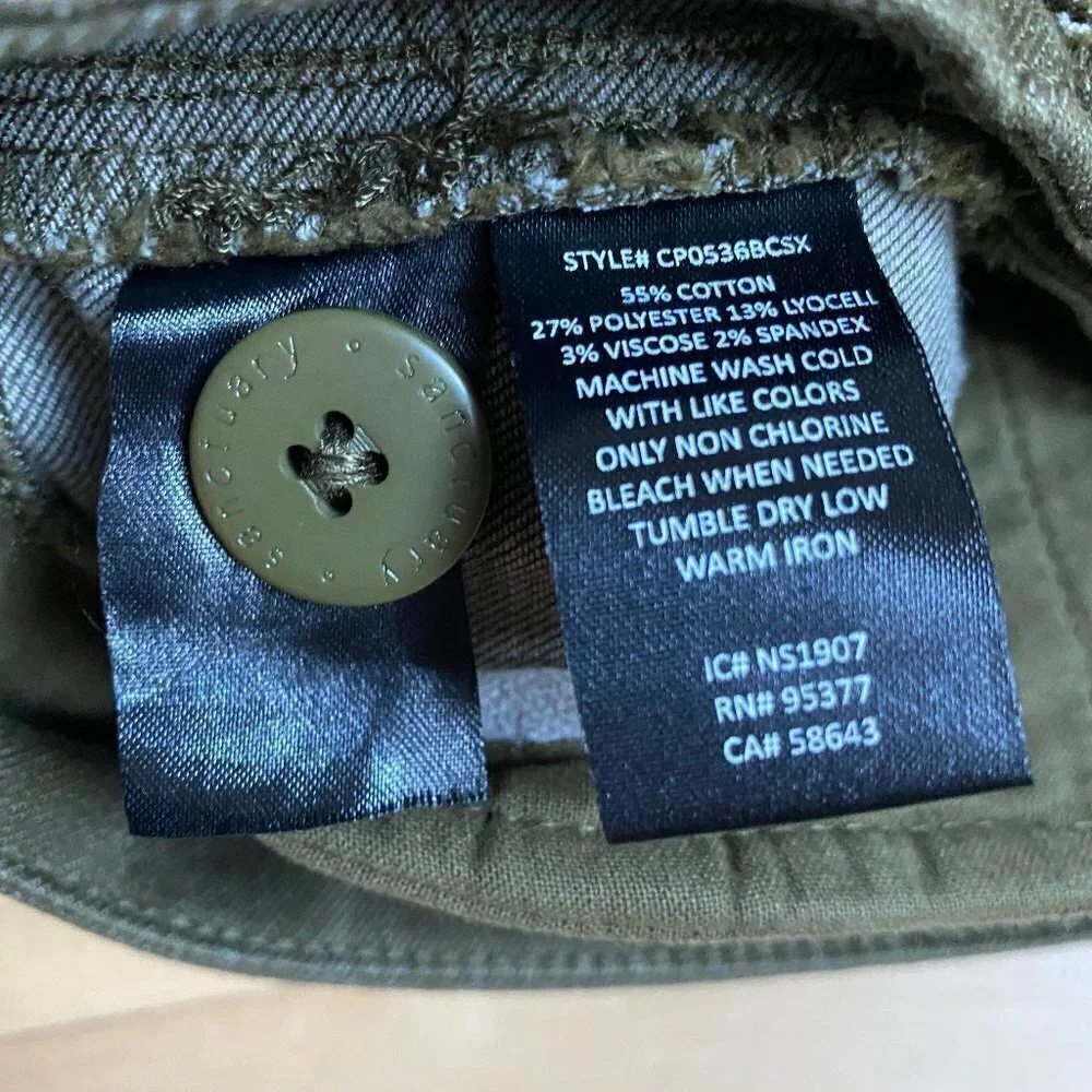 Sanctuary "Palmer cigarette" chino pants NEW - Picture 8 of 8